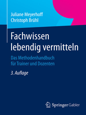 cover image of Fachwissen lebendig vermitteln